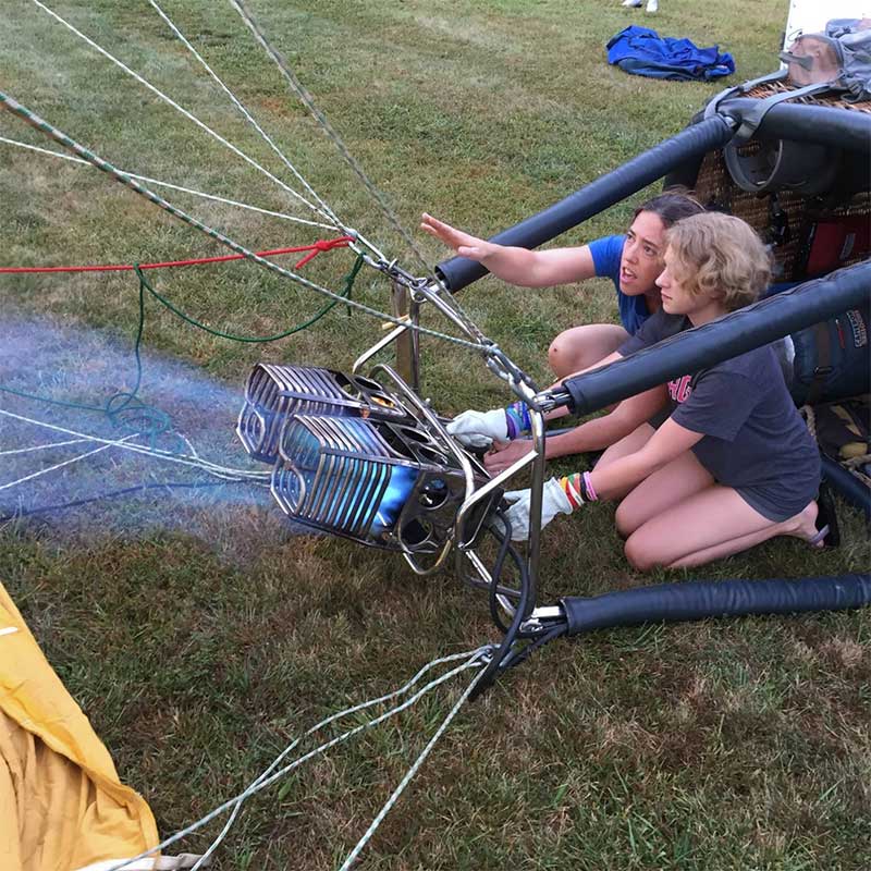 Alex — Junior Chase Crew at Monticello Country Ballooning